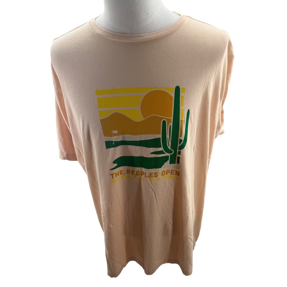 The Peoples Phoenix Open Golf TPCâ Scottsdale Graphic Tee Shirt Mens XLarge NEW
